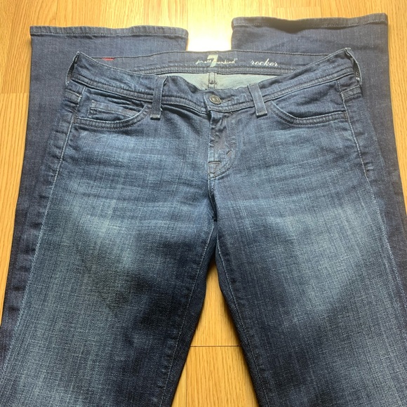 7 For All Mankind Rocket Jeans Size 26 - Picture 6 of 8